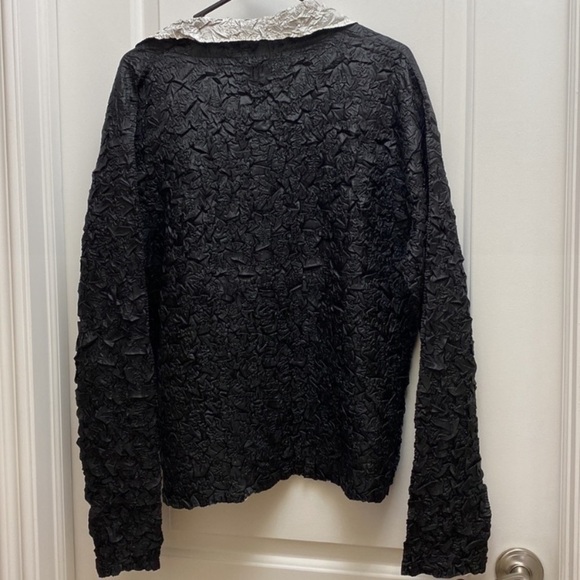 Lou Nardi NWT Y2K designer woman's lightweight size small button up jacket coat - Picture 6 of 7